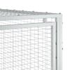 Vidaxl Buda Dla Psa, Z Wybiegiem, Antracytowa, 153X396X110 Cm, Stal