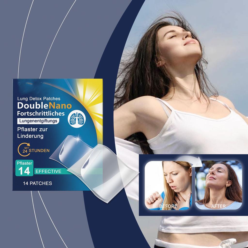 Пластырь для здоровья легких Detox Patch очищает легкие и успокаивает легкие Пластырь для ухода за легкими устраняет одышку