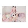 Amazing Belle Delphine Cosplay Sexy Girl Poster Art Prints For Home Wall Decor Metal Plaque Poster Plaques Custom Designer