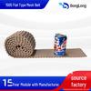 Modular Plastic Mesh Conveyor Belt with Flat Chain Plate