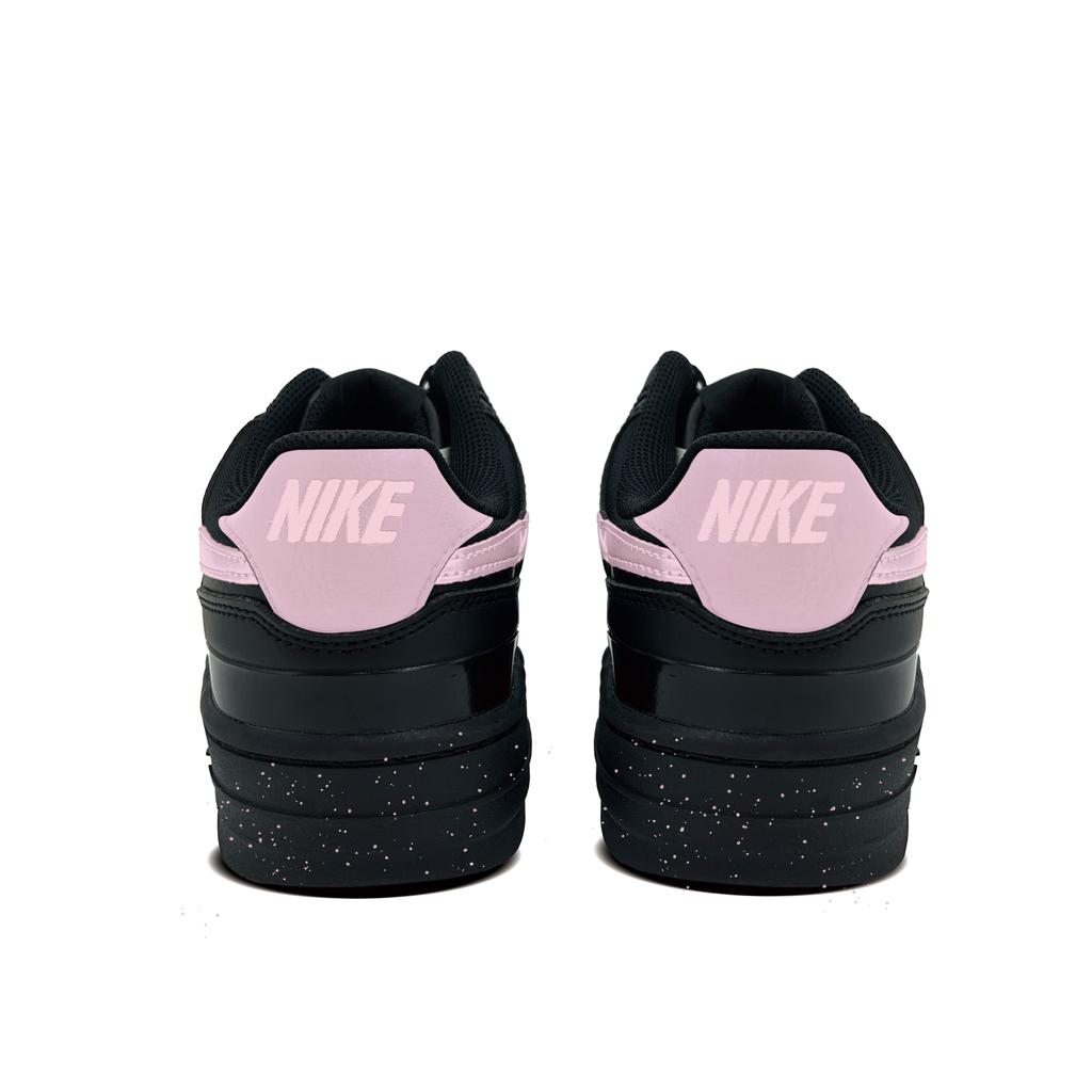 Nike Gamma Force Ink Claw Synthetic Leather Abrasion Resistant Low top Skateboard Shoes Unisex Black HQ1674-001(team-1081)-Random packaging bags