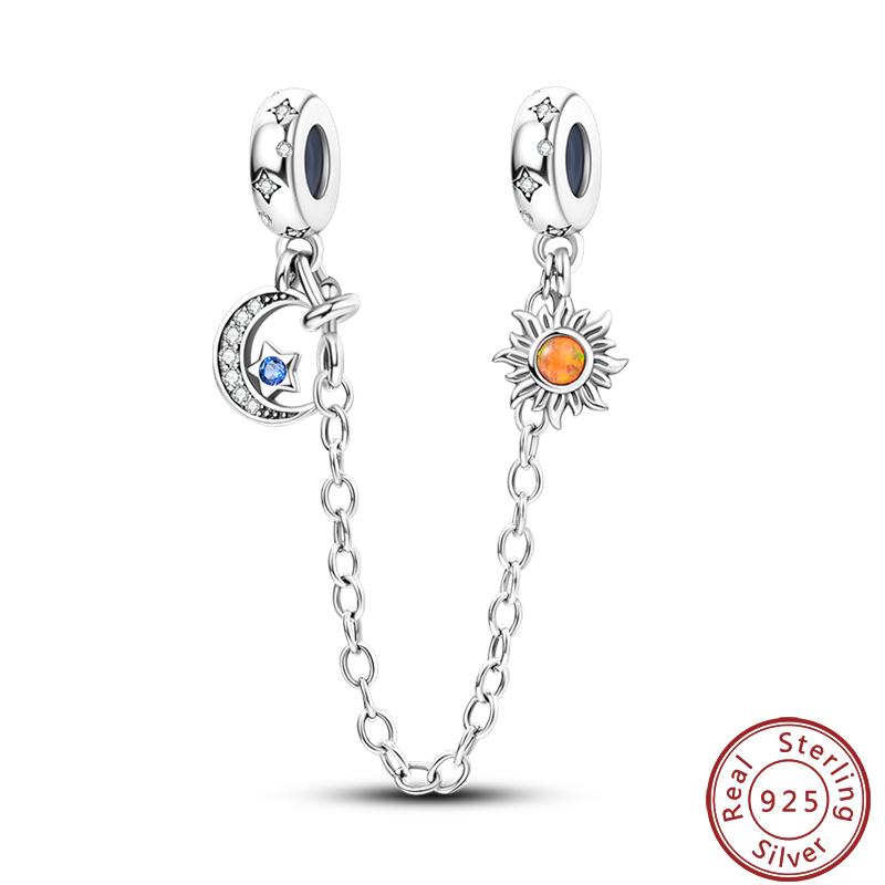 Sell 925 Silver Festival Animal Plant Travel Fashion Design Chain Charms Beads 3mm DIY Fine Jewelry Making