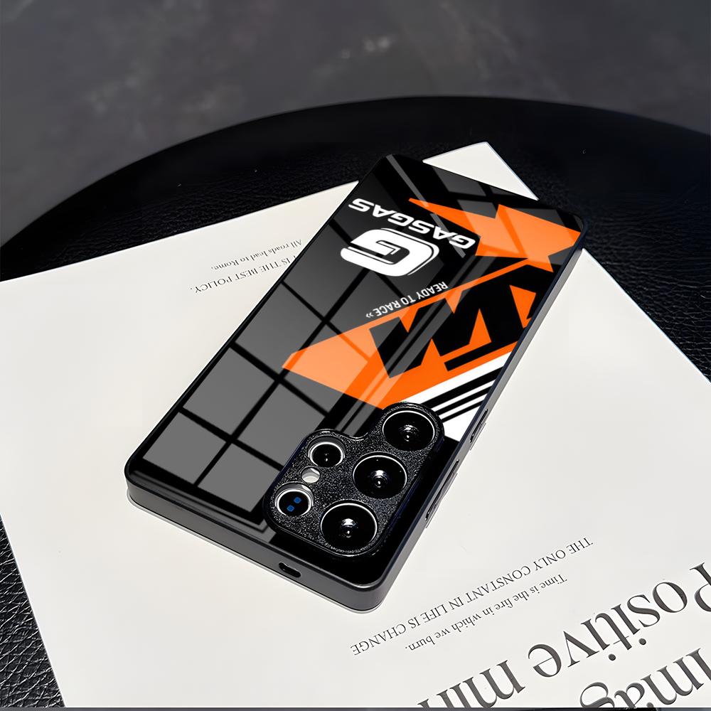 Чехол для телефона Racing G-GASGAS Motorcycles для Samsung S 25 24 23 22 21 Ultra 10 Plus A16 Pro Fe 20 Note 34 S30 Ударопрочный