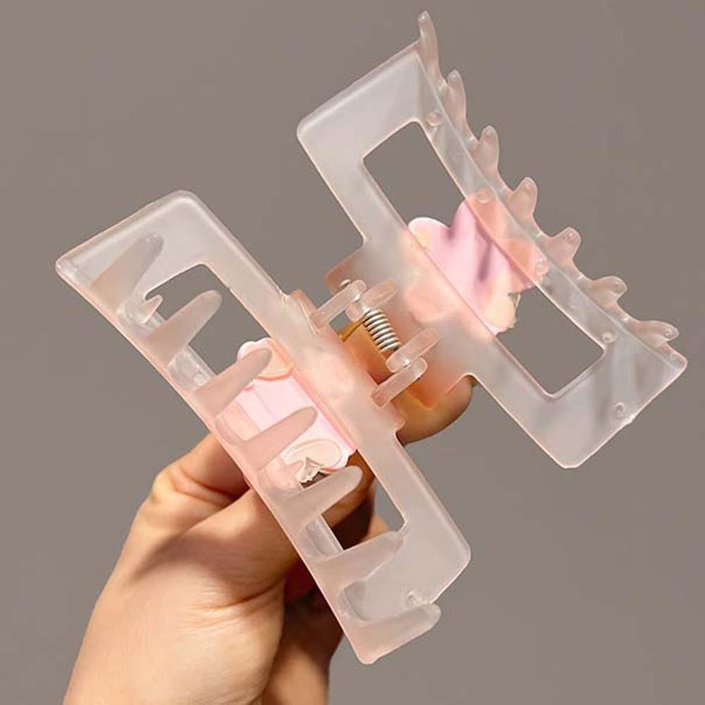 Hair Accessories Sakura Hairpin Cherry Blossom Flower Hair Claw Kawaii Sweet Barrettes Lady