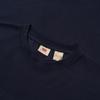 Levis SS24 Парижская лимитированная капсульная коллекция Футболка мужская с коротким рукавом, с круглым вырезом, свободного кроя, с принтом букв, темно-синяя 0023X-0000