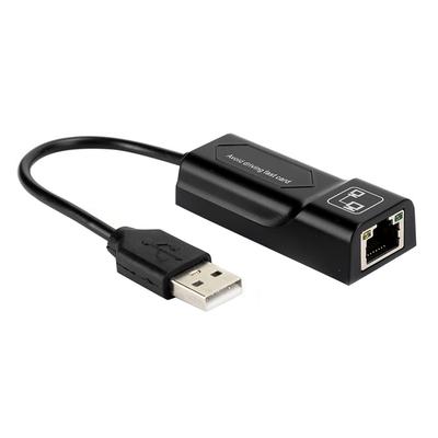 Адаптер Ethernet USB2.0 к RJ45 Проводная сетевая карта 10/100 Мбит/с для ноутбука, настольного компьютера, чип 8152