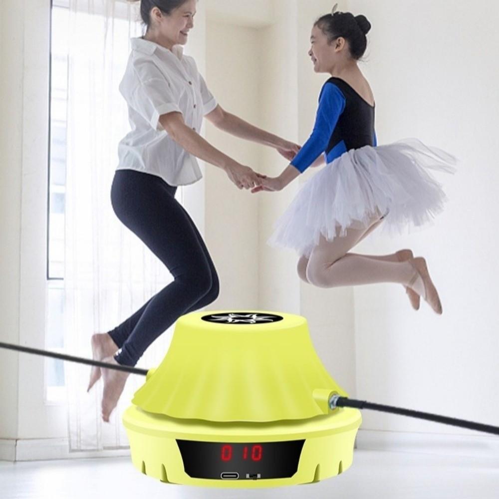 Adjustable Speed Smart Skipping Machine LED Display Skipping Rope Machine Multi-person Use