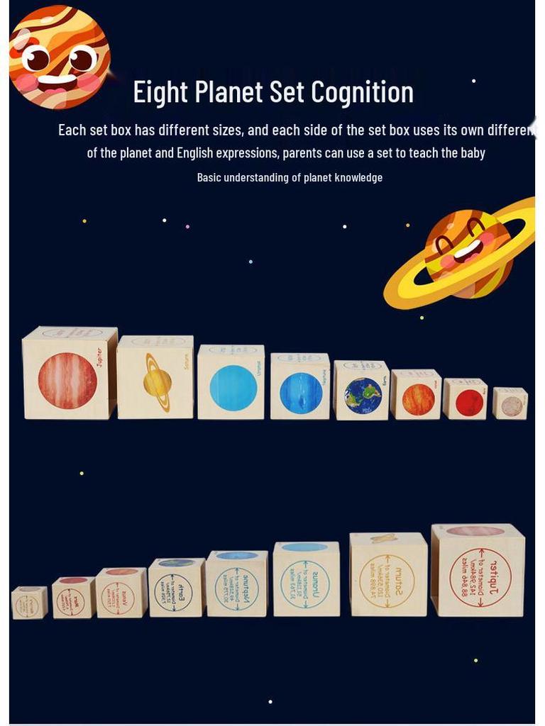 Cross-border Early Childhood Puzzle Set: Cartoon Numbers & Logic Stacking Toy