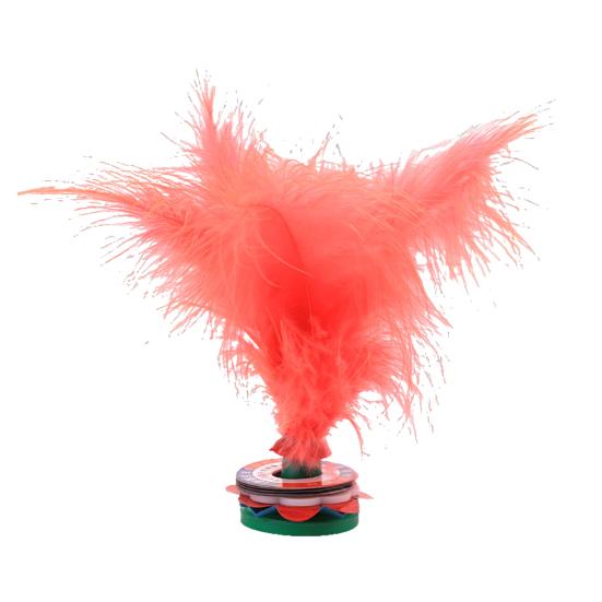 Kick Shuttlecock Stable Base Bright Color Improve Hand-eye Coordination Fluffy Primary Secondary School