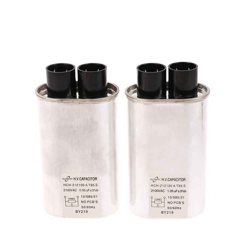 1 шт. для деталей конденсатора микроволновой печи 0,85 мкФ/0,9 мкФ/0,95 мкФ/1,05 мкФ/1,08 мкФ конденсатор высокого напряжения для микроволновой печи