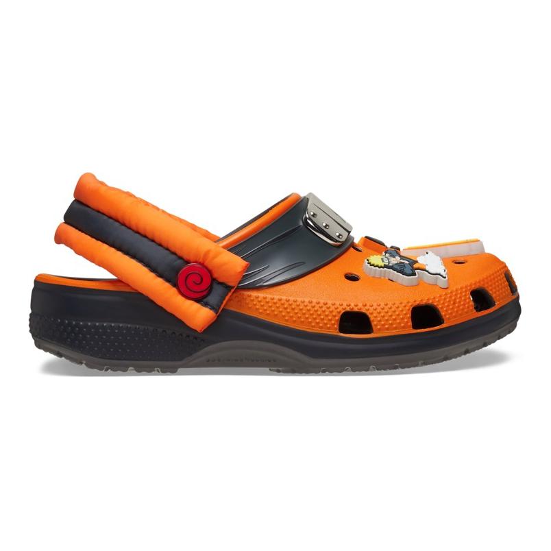Crocs Классические кроксы 'Оранжевый/Черный' Naruto Shippuden Детские 209460-014