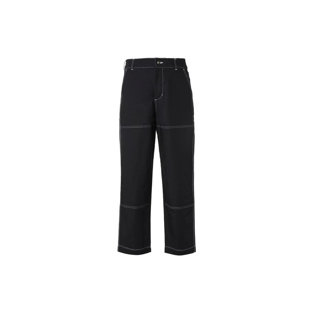 Nike SB Double-Knee Plain Skateboard Straight-Leg Casual Pants Men Bottoms Black FB8429-010