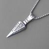 Скандинавская руна стрела титановая сталь кулон мужской и женский модный креативный кулон ожерелье ювелирные изделия
