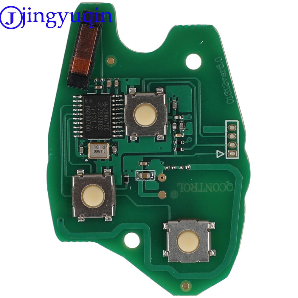 Jingyuqin Remote Key PCF7946/pcf7947/4A Chip 434MHz For Renault Trafic Vivaro Primastar Movano Replacement Control Fob Keyless