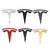 DSSCH1 1pcs ABS for Tesla Model 3 Mode Y Car Front Hood Logo Cover Emblem Sticker Styling Auto Body Rear Trunk Badge Accessories