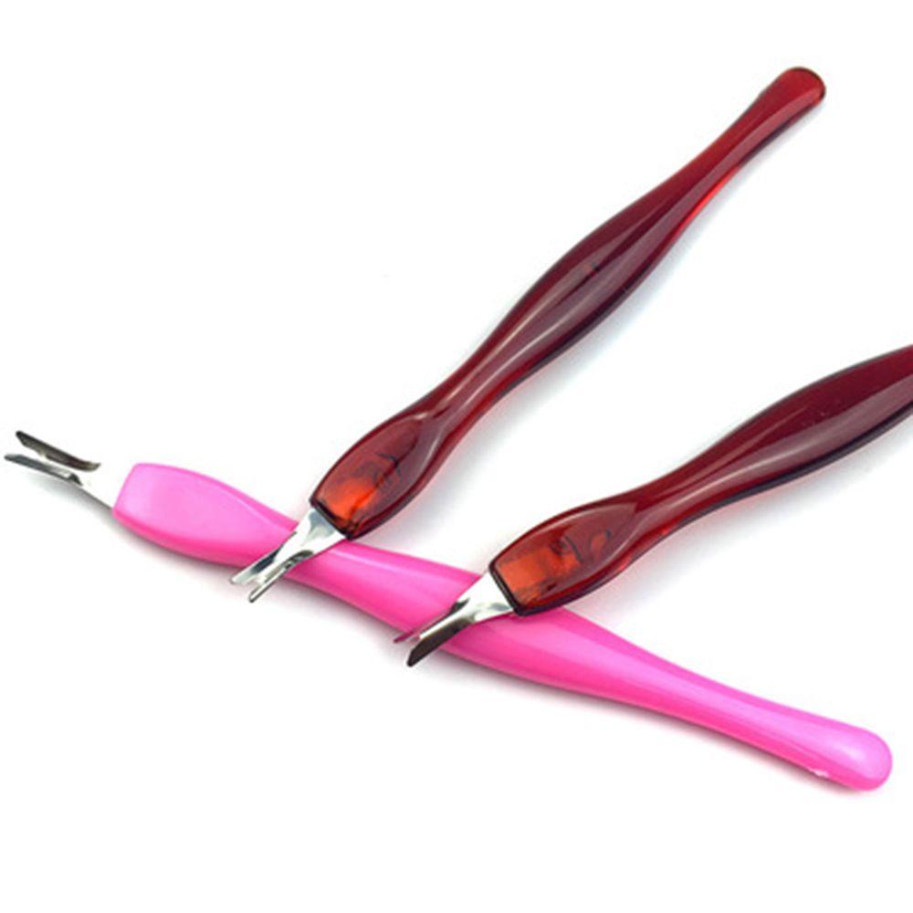Cuticle Nipper Pedicure Nail Polish Removal Nail Cuticle Pusher Dead Skin Fork Cuticle Remover
