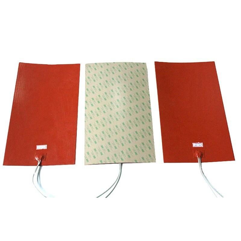 Red Silicone High-Temperature Heating Pad with Battery Pack