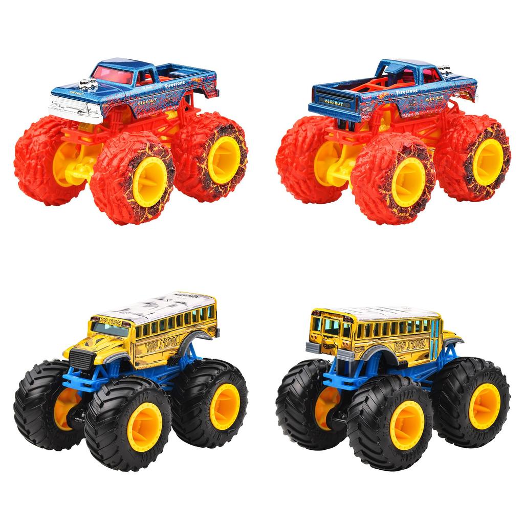 Hot Wheels Монстр Трак Ассорти Мини Транспорт Возраст 164 Игрушки, Машинки, Коробка на 8 машинок, 3+, Многоцелевой, 983J-FYJ44