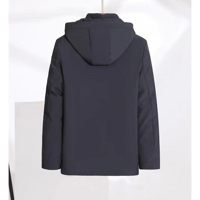 Slim Fit Casual Detachable Warm and Plush Thick Winter Hooded Jacket