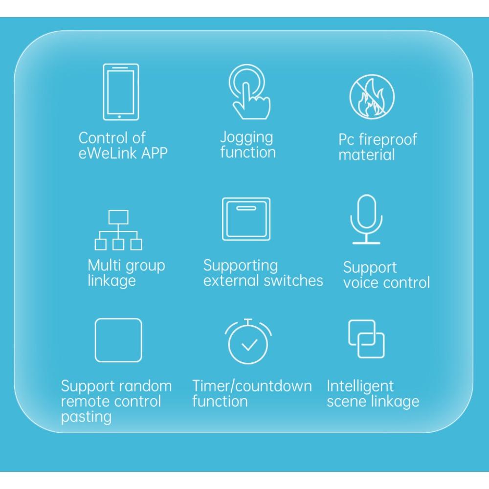 Выключатель WiFi, реле, умный выключатель, дистанционный выключатель с проводкой под напряжением/нейтралью, управление таймером через приложение, поддерживает Alaxe.