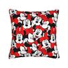 Mickey Mouse Graffiti Square Pillow Case  Cushion Cover Awesome Polyester Decor Pillowcase for Living Room 18"x18"