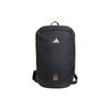 Adidas Polyester Backpack Medium Size Unisex Black & Deep Football Gold Adidas IS0544