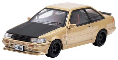 DIECASTTEAM Toyota Corolla Levin RHD Золотой Готовый продукт 1/64