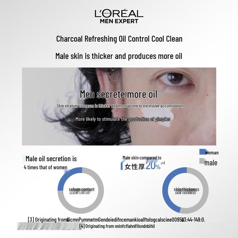 L'Oreal Men Expert Charcoal Ice-Cool Oil Control Face Wash