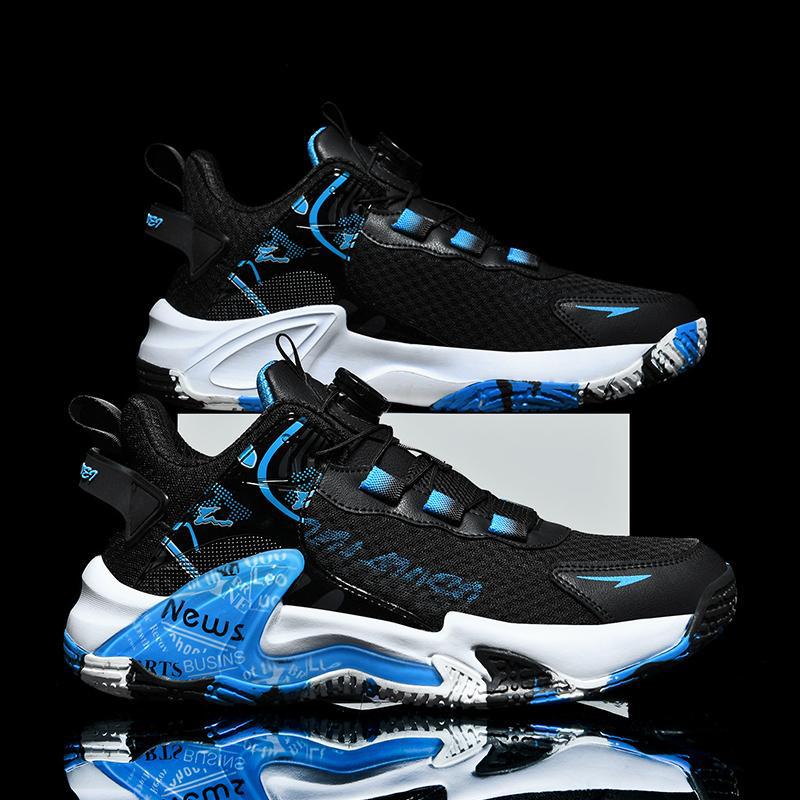 Новые взрывозащищенные вращающиеся пряжки, кроссовки из микрофибры и сетки, износостойкие, с увеличением роста, повседневные, модные