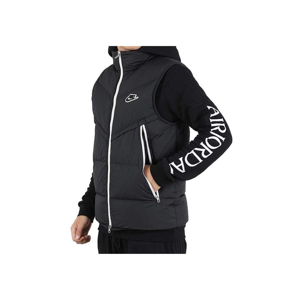 Nike Мужской жилет Down-Fill Windrunner Shield, черный CU4415-010