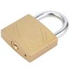 Бытовой уличный навесной замок с 3 ключами, средний толстый латунный железный навесной замок для дверного шкафа(40мм )
