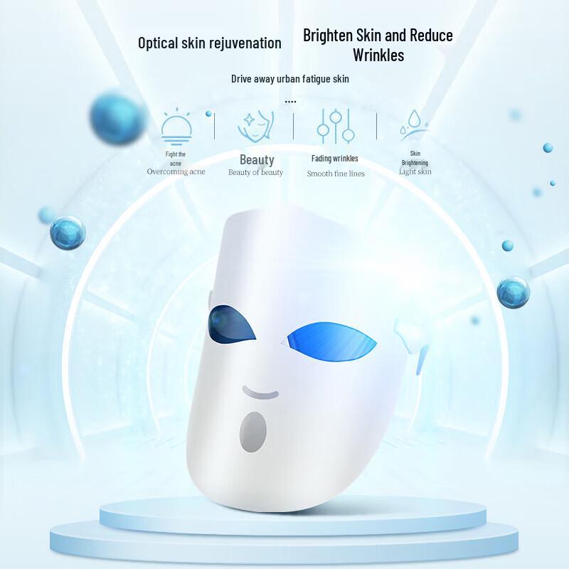 K·SKIN Светодиодная маска для лица с фототерапией, штекер CN (адаптер в комплекте)