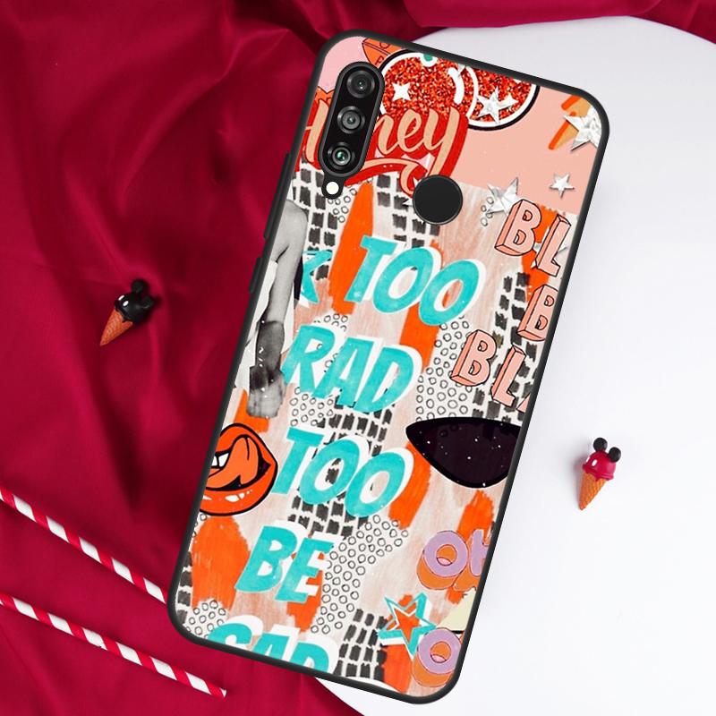 Летний эстетичный коллаж для чехла Huawei Nova 5T 9 10 SE 7i 8i 11i 12i Y73 Y90 Y70 Y72 Y61 Y91 Y60 P20 P40 P30 Lite