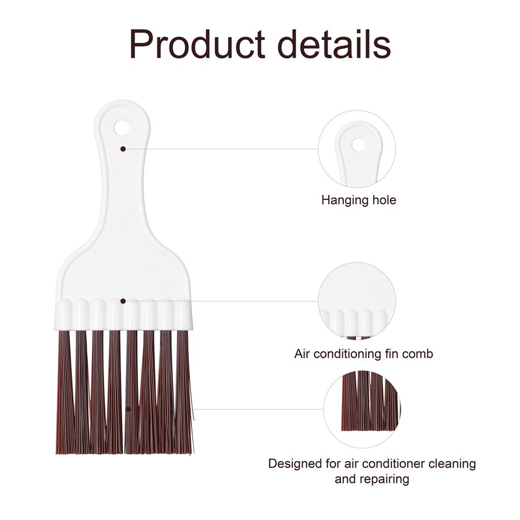 Air Conditioner Condenser Fin Comb Stainless Steel Air Conditioner Fin Cleaning Brush Air