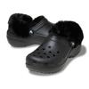 Женская классическая платформа с меховой подкладкой Клог 212854 001 CrocS Сандалии Шлепанцы Gibbitz Шлепанцы на ремешке...