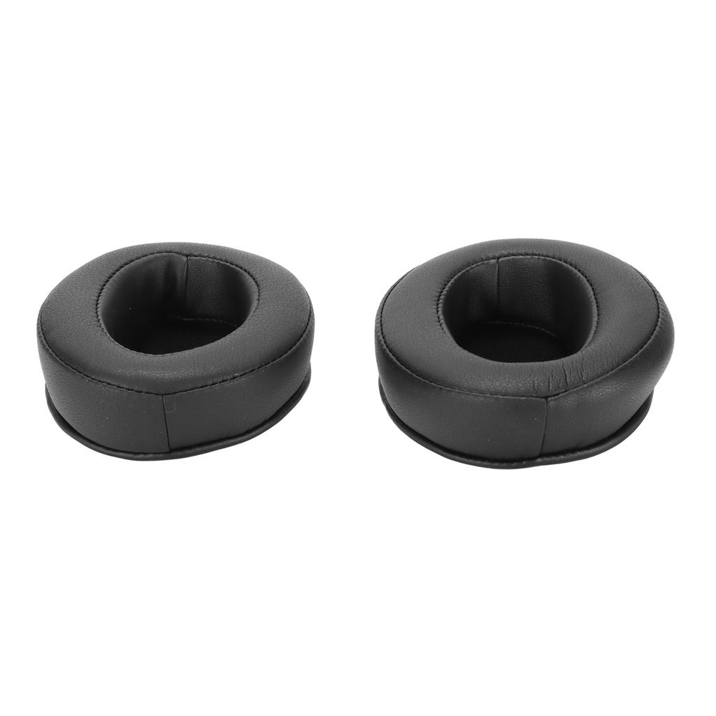 Headphones Earpads Enhance Bass Soft Comfortable Leather Replacement Ear Cushions for Sennheiser Momentum Black