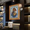 Art Hanging Painting DIY Madonna Jesus Square Full Diamond Character Painting Home Interior Decoration Fabric Craft Art Painting