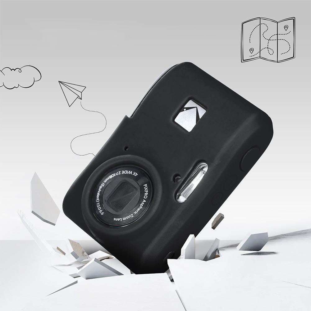 Чехол для цифровой камеры Kodak PIXPRO FZ45 с ремешком, тонкий чехол-сумка для камеры, защитный чехол для корпуса камеры для путешествий на открытом воздухе