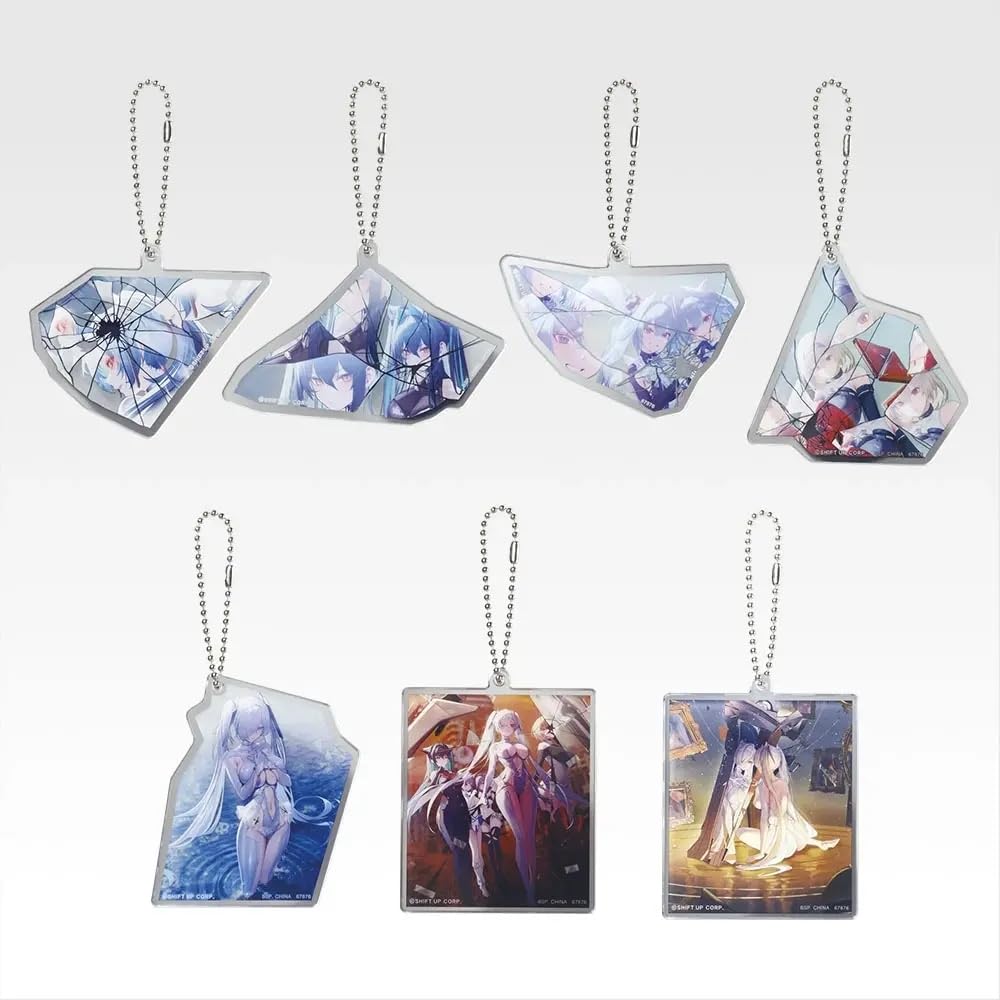 Ichiban Kuji Богиня NIKKE ГЛАВА 6 Приз H Акриловый Зеркальный Брелок Победа (Красные туфли)