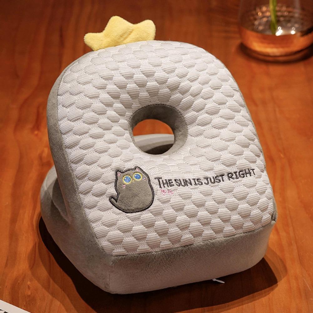 Double-sided Alpaca Pillow Stuffed Toy Ice Bean Hand Warmer Pillow  Winter