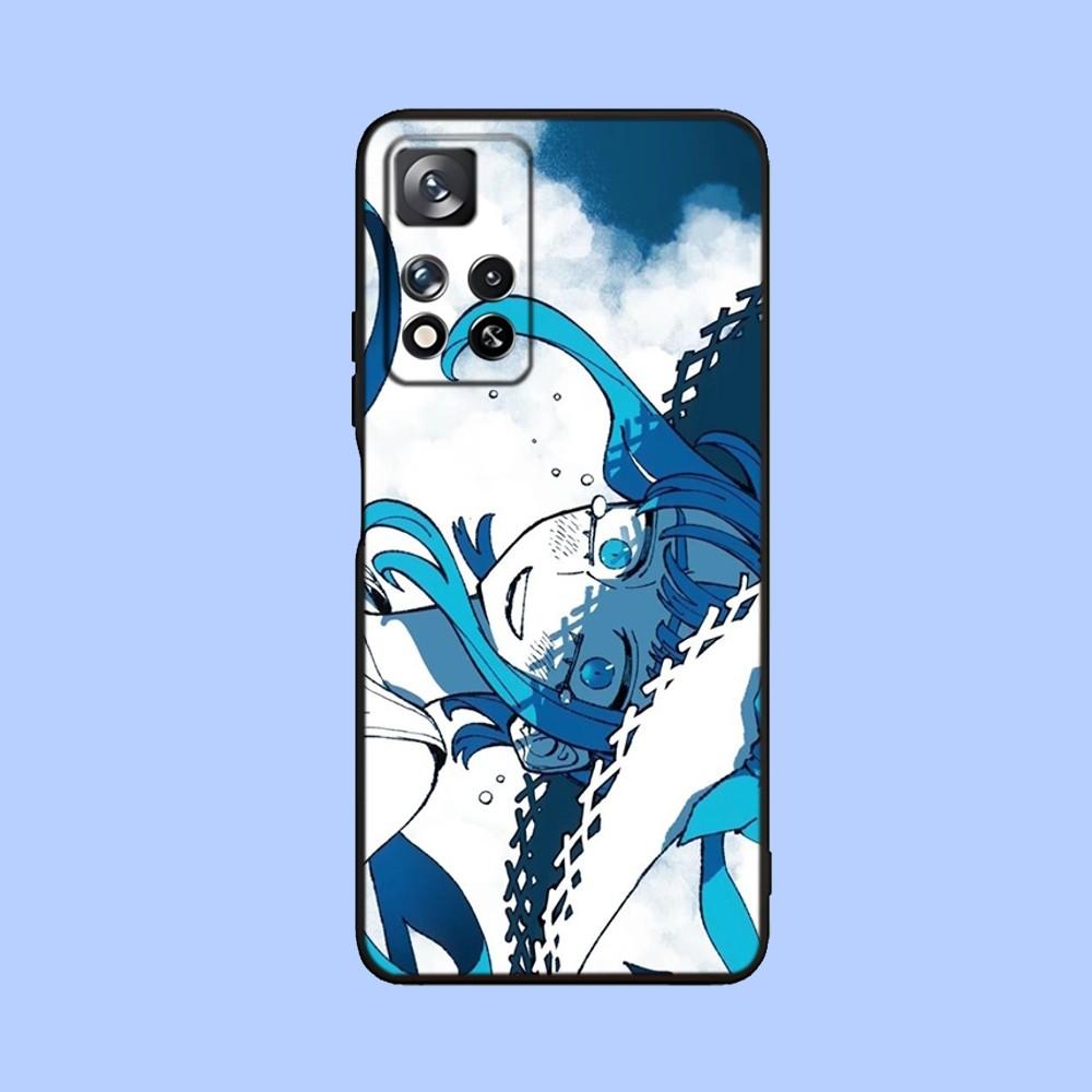Ado Kyogen X Uta Phone Case For Samsung Galaxy A13,A21s,A22,A31,A32,A52,A53,A71,A80,A91 Soft Black Cover