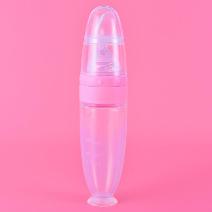 1 шт. Детская бутылочка для рисовой каши, детская силиконовая бутылочка для молока, ложка для кормления для ребенка, силиконовая ложка для выдавливания, бутылочка для рисовой каши