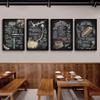 Hamburger Hot Dog Fast Food Wall Art Kitchen Cafe Home Wall Art Canvas Painting Posters Wall Pictures For Living Room Deco