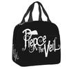 Индивидуальные термосумки для ланча с изображением рок-группы Pierce Veil для работы, школы. Герметичный термоконтейнер-ланчбокс для женщин, детей.