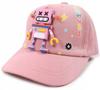 ROBOT 3D PINK BASEBALL CAP YO! 50/54 Ł031N
