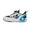 Kids Non-Slip Shock Absorbing Wear-Resistant Low-Top Running Shoes Kids Sneaker White Black Blue 312329902A-4