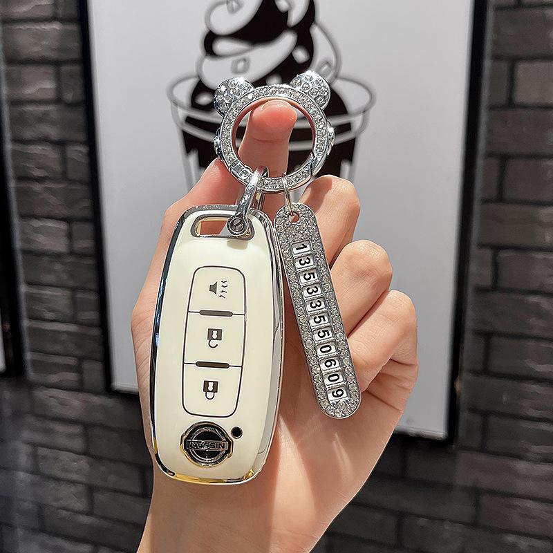 Специальный чехол для ключей Nissan Teana2023Новый высококачественный защитный чехол для пряжки сумки