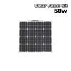 Наружная монокристаллическая 50 Вт полугибкая солнечная панель солнечная панель генерации электроэнергии фотоэлектрический модуль