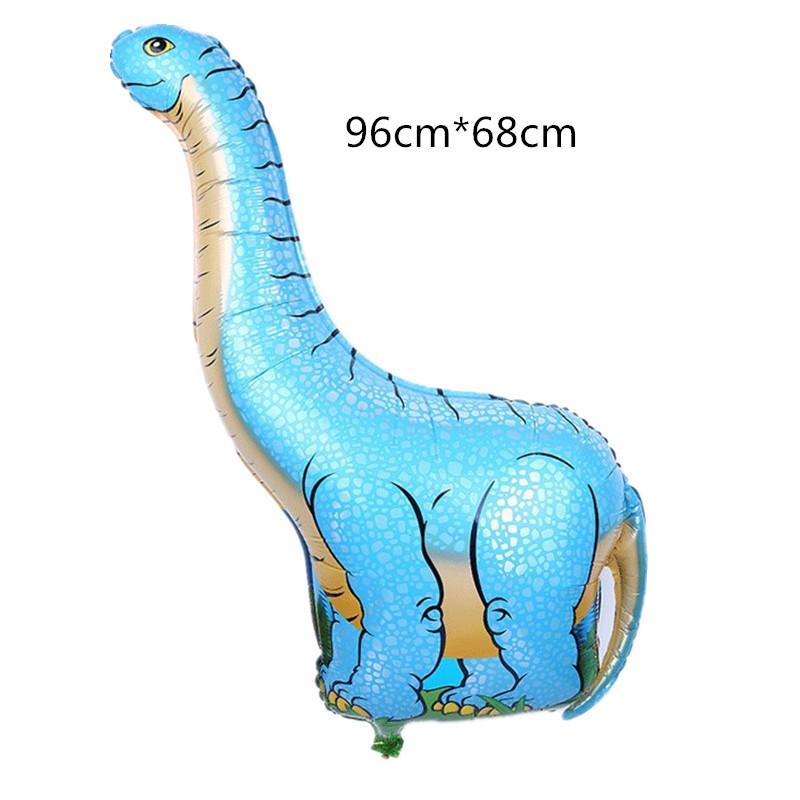 5pcs Dinosaur Aluminum Film Balloon, Triceratops Tyrannosaurus Rex Dinosaur Theme Party Decorative Balloon