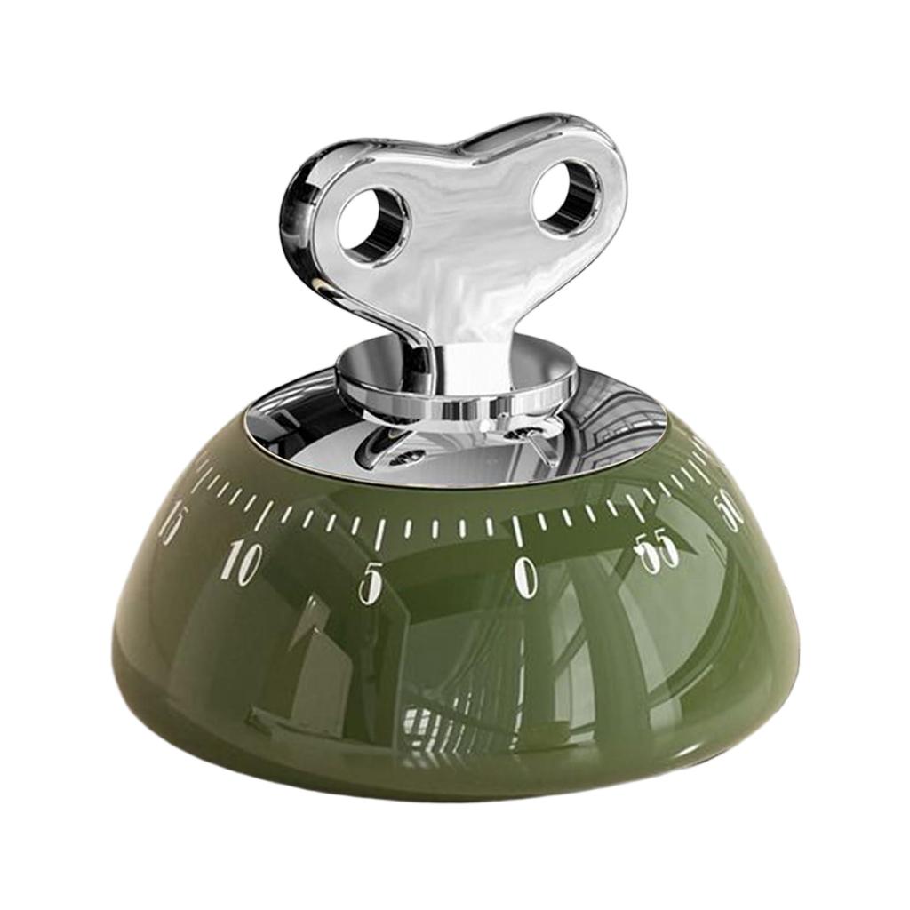 Механический кухонный таймер 1-60 минут, Громкий сигнал, Магнитная задняя крышка, Таймер обратного отсчета, Таймер для яиц, Механический механизм, Батарейки не требуются